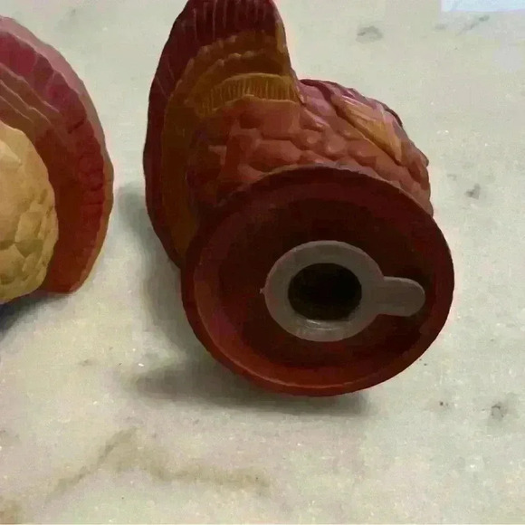 Vintage Avon Turkey Twosome Thanksgiving Salt and Pepper Shakers,Fall Decor, - Picture 5 of 6